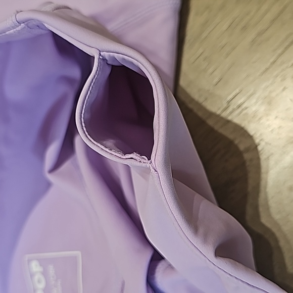 Adore Me High Rise Biker Shorts Purple Rose size Small - Picture 3 of 4